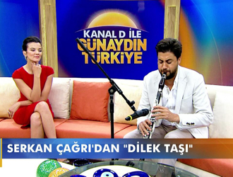 Serkan Çağrı, bu kez Kanal D ile Günaydın Türkiye için klarnetini konuşturdu!