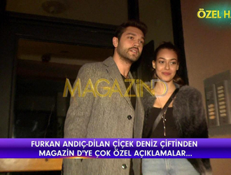 Furkan Andıç ve Dilan Deniz ilk kez el ele görüntülendi!