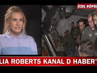Julia Roberts, Kanal D Haber'e özel röportaj verdi!