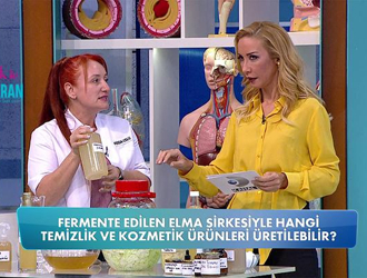 Fermente sirke ile bakım ve temizlik malzemesi nasıl yapılır?