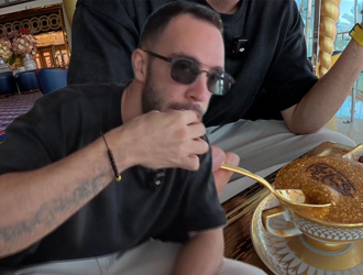 Mert Öztürk, Dubai'de altının tadına baktı!