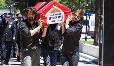 Zeynep, sonsuzluğa uğurlandı