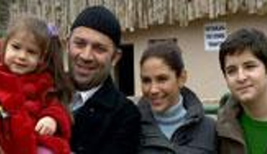 Mesut ve Melek hayvanat bahçesinde