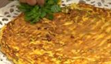 Kabaklı Dereotlu Omlet