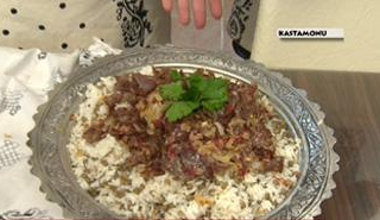 Pastırmalı Ala Pilav tarifi