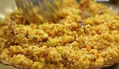 Pastırmalı Bulgur Pilavı tarifi