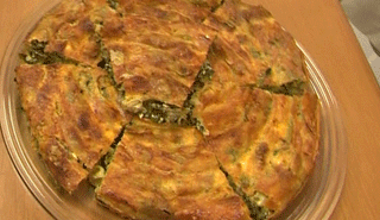 Isırgan Otlu El Açması Börek