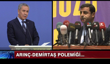 Arınç-Demirtaş Polemiği