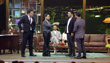 Beyaz Show'da zarafet dersi! 