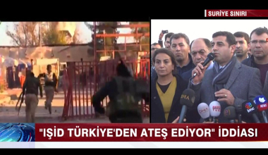 "IŞİD Türkiye'den ateş ediyor" iddiası