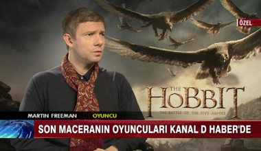 The Hobbit başrol oyuncularıyla özel röportaj