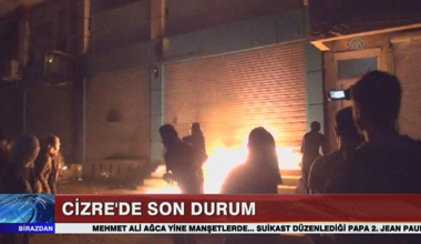 Cizre'de gerginlik sürüyor!