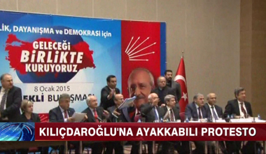 Kılıçdaroğlu'na ayakkabılı saldırı!