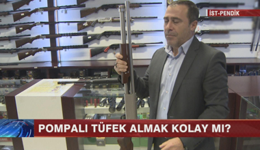 Pompalı tüfek almak kolay mı?