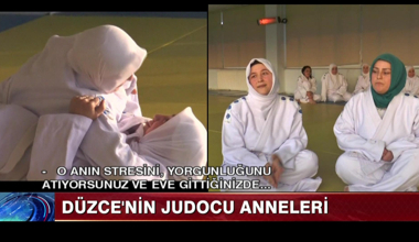 Düzce'nin Judocu Anneleri!