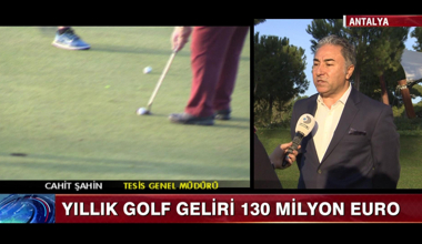 Golf Turizminde Patlama!