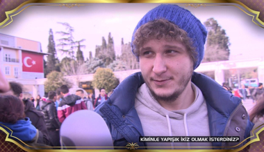 Kiminle yapışık ikiz olmak isterdin?