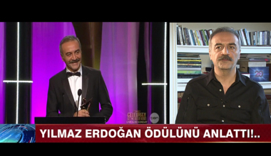 Yılmaz Erdoğan ödülünü anlattı!...