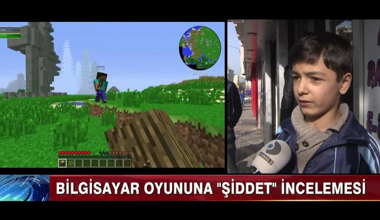 Bilgisayar oyunu Minecraft'a şiddet incelemesi