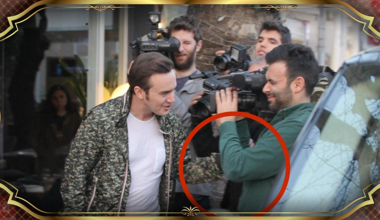 Mustafa Ceceli kameralara saldırdı!