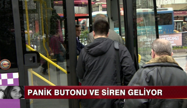 Minibüslere panik butonu geliyor