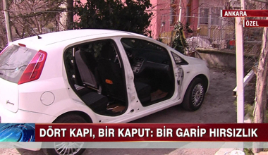 Ankara'da bir garip soygun!..