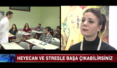 Heyecan ve stresle başa çıkabilirsiniz!