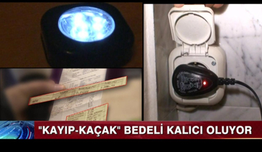 Kayıp-kaçak bedeli kalıcı oluyor