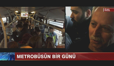 Metrobüsün bir günü!