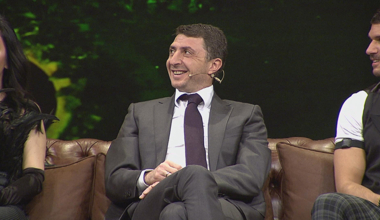 Şota ve Arçil'i Türkçe'den Türkçe'ye çeviren tercuman Beyaz Show'daydı!