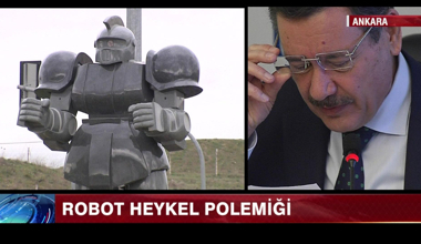 Robot heykel polemiği