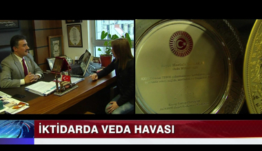 İktidarda veda havası