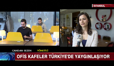 Ofis kafeler Türkiye'de yaygınlaşıyor!