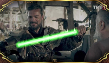 Diriliş Ertuğrul'a, Beyaz'dan tarihi montaj!