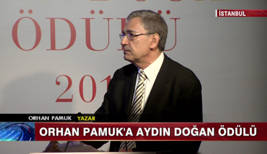 Aydın Doğan Ödülü Orhan Pamuk'a verildi