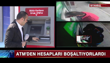 ATM Hırsızlarına şok!