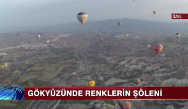 Kapadokya'da balon turizmi