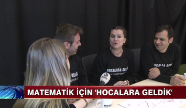 Matematik için 'Hocalara Geldik'