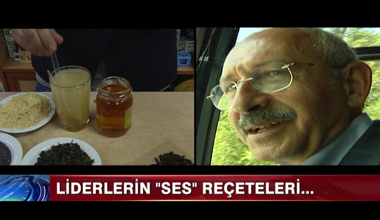 Liderlerin Ses reçeteleri