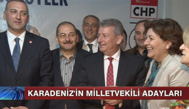 Karadeniz'in Milletvekili adayları!