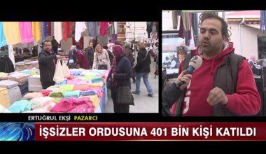 İşsizlik oranı yüzde 11.2'ye yükseldi!