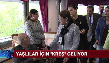 Yaşlılar için kreş geliyor!