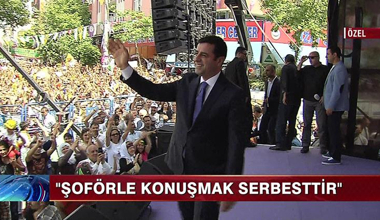 Demirtaş'la bir miting günü