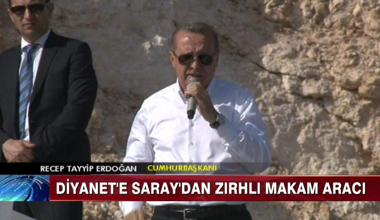 Diyanet'e Saray'dan zırhlı makam aracı!