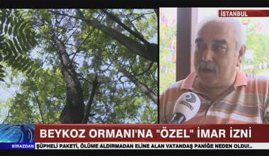 Beykoz Orman'ına "Özel İmar" izni!