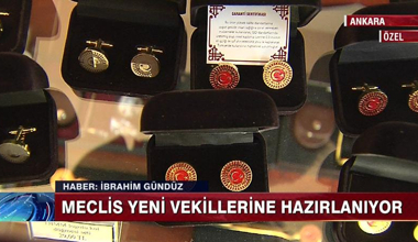 Meclis'te hazırlık