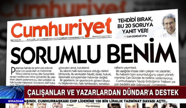 Erdoğan'dan, Dündar'a bireysel suç duyurusu!