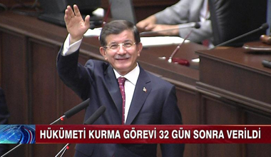 Hükümeti kurma görevi 32 gün sonra verildi!