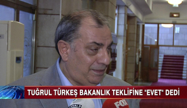 Bakanlık teklifine Türkeş "Evet" dedi!