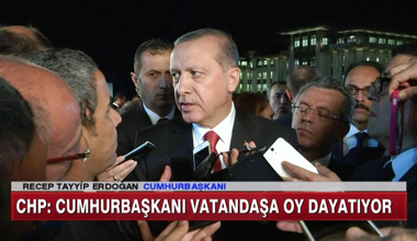 Erdoğan'a Tepki!